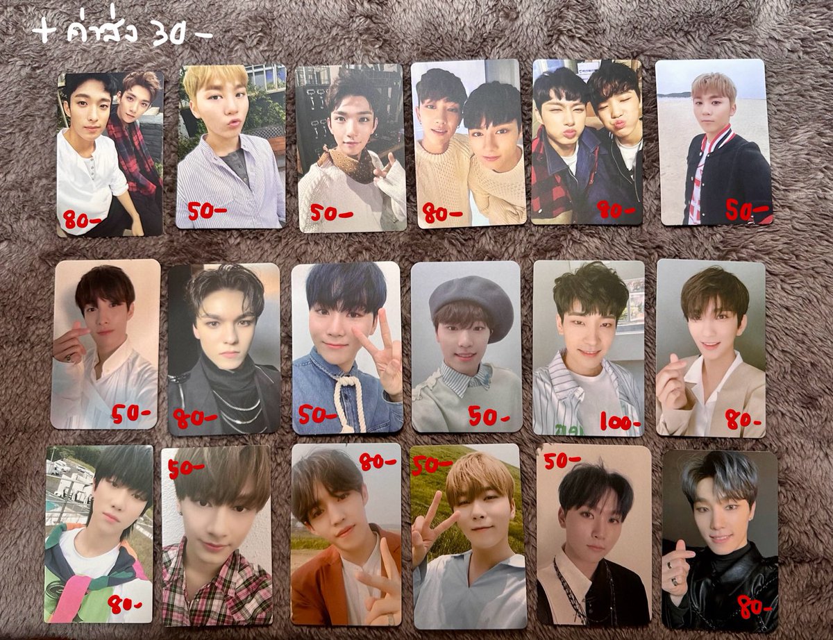 ausavaa's tweet photo. ต่อ ปล่อยของสะสมค่า การ์ด official album อัลบัมเการุ่นช่วงแรกๆ+carat membership official ค่าา #ตลาดนัดสวนแครอท #ตลาดนัดSeventeen มีเพิ่มเติมเยอะค่ะจะทยอยลงเรื่อยๆ https://t.co/ex554E9rJl