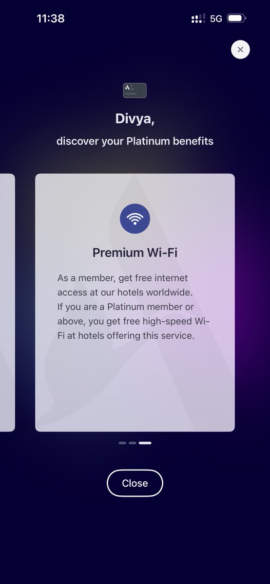 🥳Accor Platinum Status😎