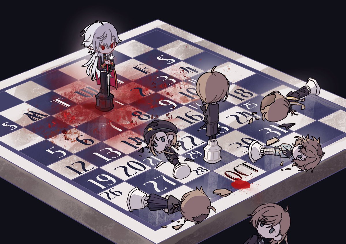 fwfoooo's tweet photo. OCT. 2025♟
 #くろのあとりえ https://t.co/dbn5CQZVtR