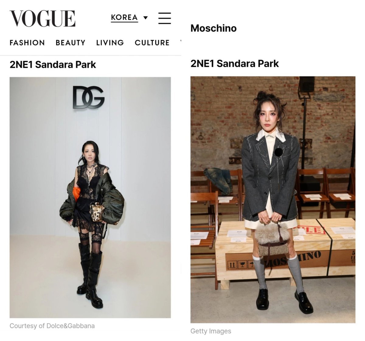 산다라박 솔로 공연