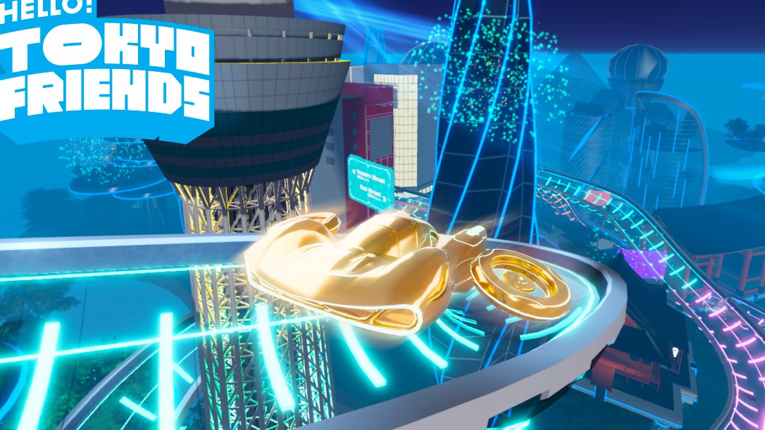 GOTOKYOofficial's tweet photo. https://t.co/WQIN5qrW0U

#TokyoTrip #TokyoTravel #HELLOTOKYOFRIENDS #TOKYOHUNT #Metaverse #VR #AR #Roblox

2/2 https://t.co/xmBuqPceFf
