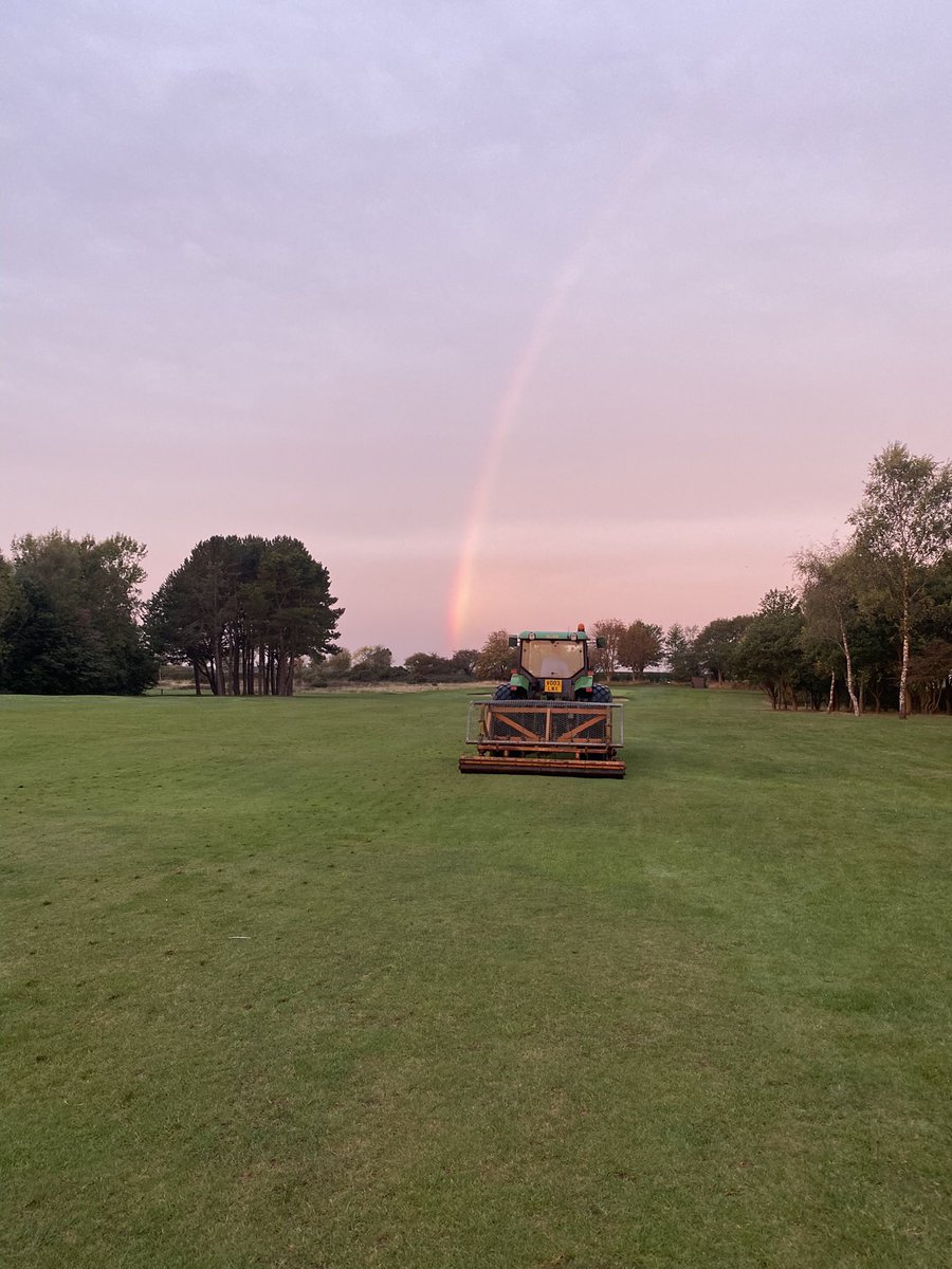 Fairway aeration starting <a href="/hornseagolfclub/">Hornsea Golf Club</a> . Ditch and hedge flailing continues. Iron greens and maintenance on the 11th bridge.