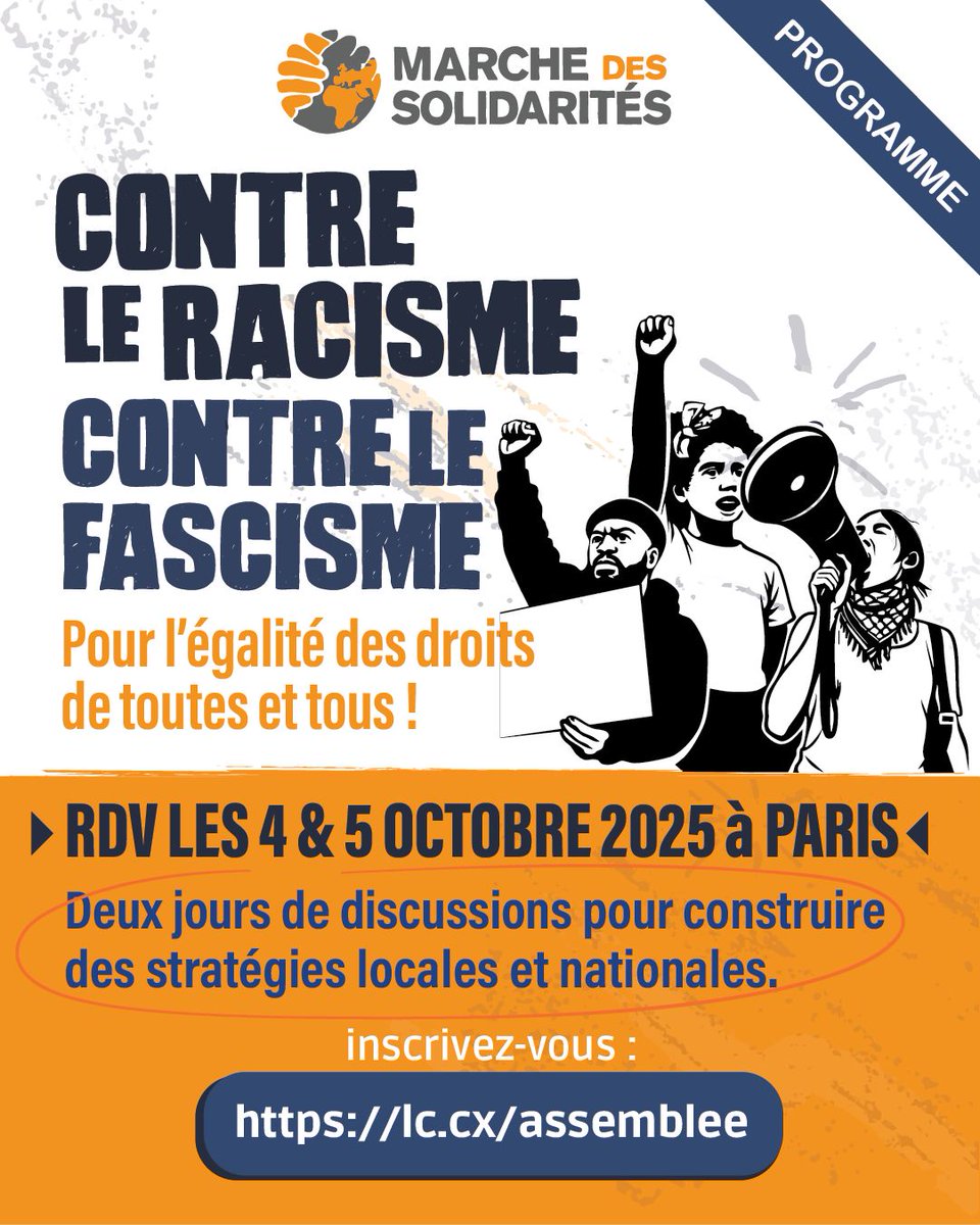 Marche des Solidarités tweet media