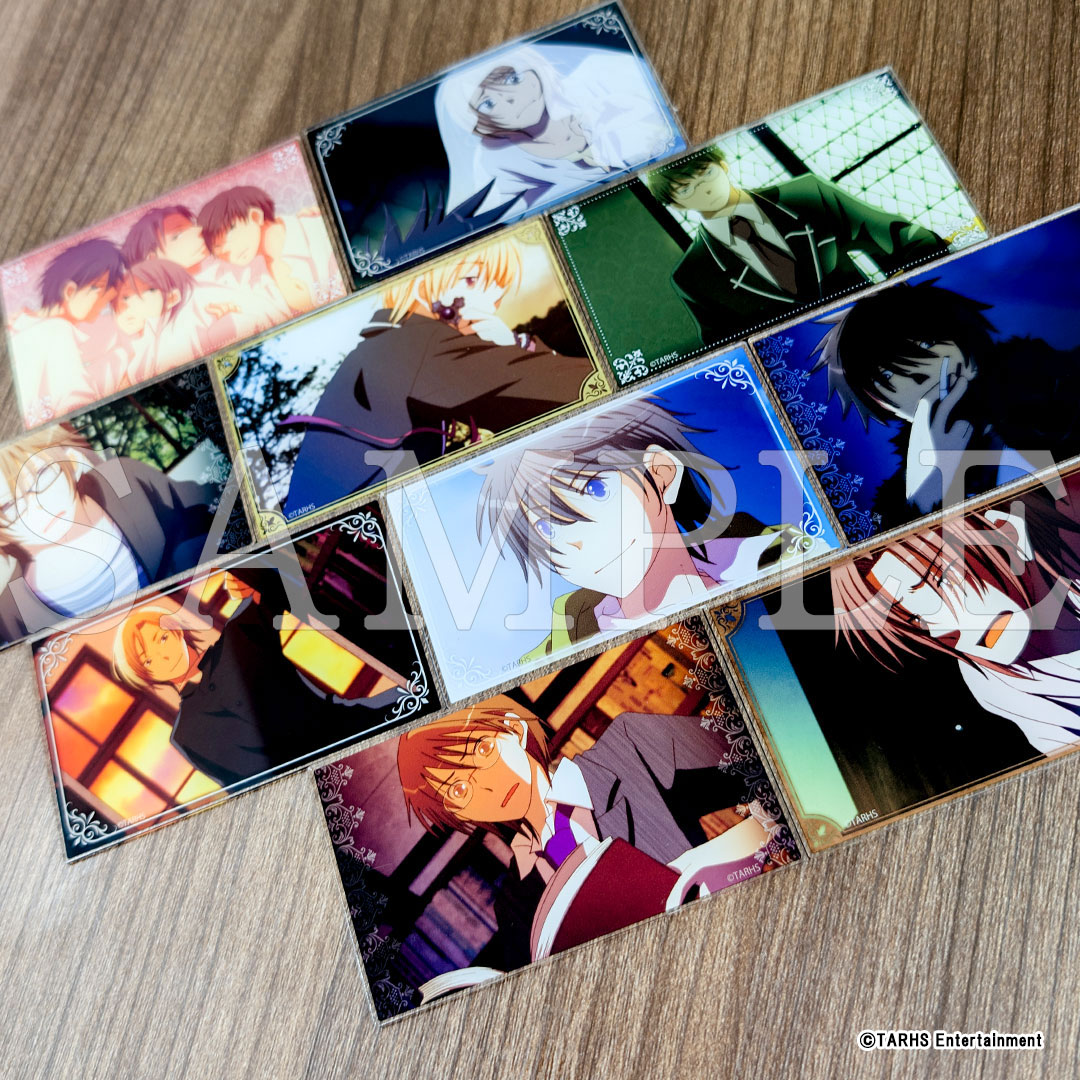 Charart11's tweet photo. ＼好評販売中／
「#図書室のネヴァジスタ」

【予約販売期間】～10/28(火)12時迄
https://t.co/tEoGCZeiLE

ゲーム内スチルを使用したアクリルカードと、キャラクターの様々な表情を切り抜いた証明写真風ステッカー

ランダム販売とコンプリートセットをご用意。
色々なシーンでご使用いただけます📚 https://t.co/pRqpftsiNK