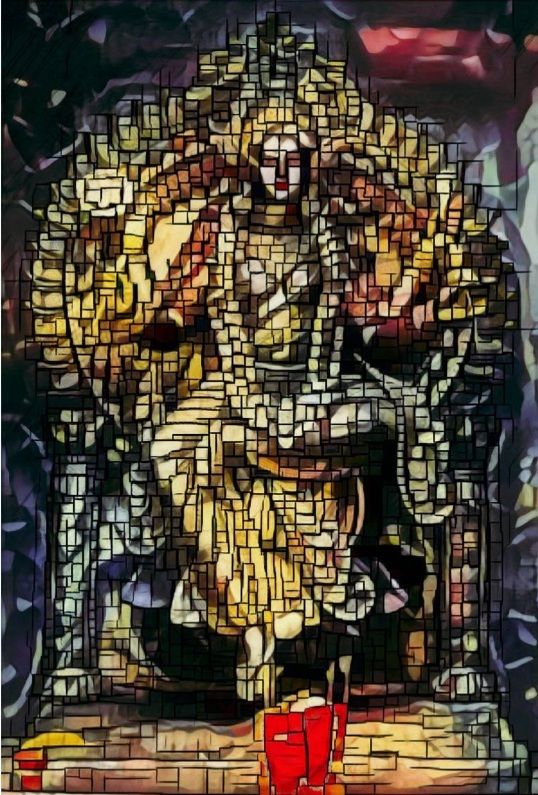 #Navami
Or the ninth day of Navratri, south India celebrates with Ayudha pooja (worship of instruments). Maha Navami puja is also done to celebrate the divine feminine energy of Maa #Durga and her nine avatars. 

#Siddhidatri #Madhubani #jaymenon