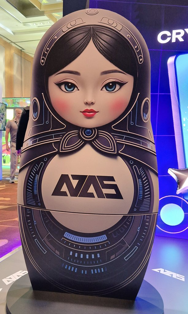 Matroshka spotten <a href="/token2049/">TOKEN2049</a> 😍 #blockchainlife2025