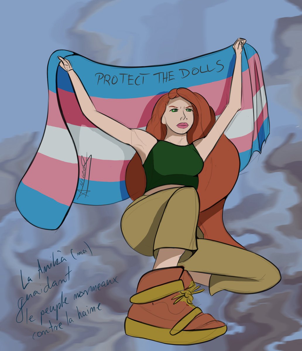 LightfullAnn's tweet image. I am tired and scared. The transphobia both online and irl is spreading insanely. With all of that I want ya'll know that I will fight for you Till the world ends. I am still figuring out the best way to help but the fight is not over until I win 🏳️‍⚧️🏳️‍🌈
#transgender #dolls #art