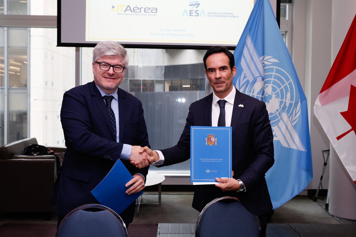 ITAerea_Aero's tweet photo. 🌟 ITAérea recognized with @icao TRAINAIR PLUS status 🌟

More info - https://t.co/BX1YZX42aT https://t.co/gqCOk56zZ8