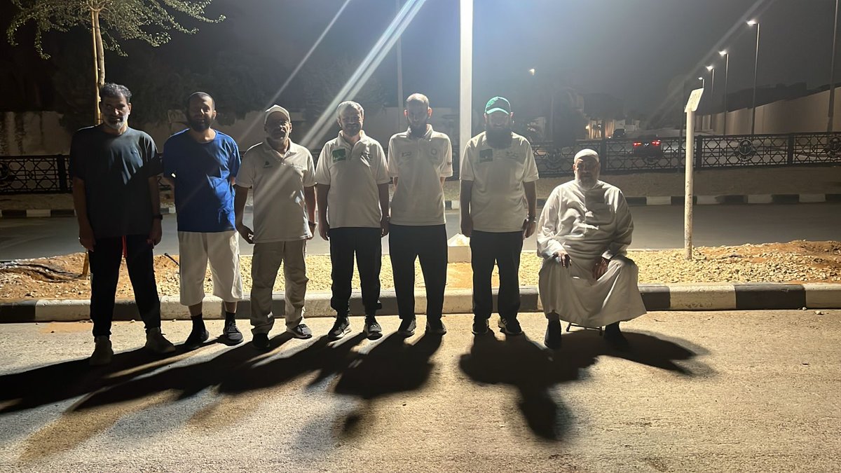 يسعدنا لقياكم في النشاط الأسبوعي 
🗓️ مساء الأربعاء
🕜 بعد العشاء 7:55
📍حديقة طريق النهضة الشمالي 
MPXX+2W الربوة، الرياض
🚶🏻ملاحظة:
- المشي مدة ساعة واحدة، ثم تمارين الاستطالة
#مشاة_الرياض
#مشاة_الربوة
#مشاة_السعودية