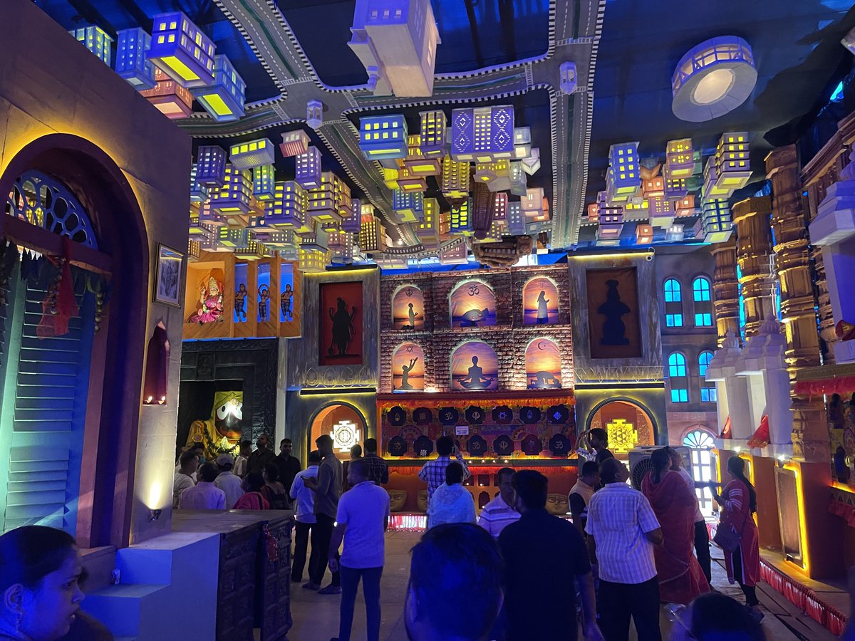 📍Old Station Bazar Road Durga Puja  Pandal, Bhubaneswar