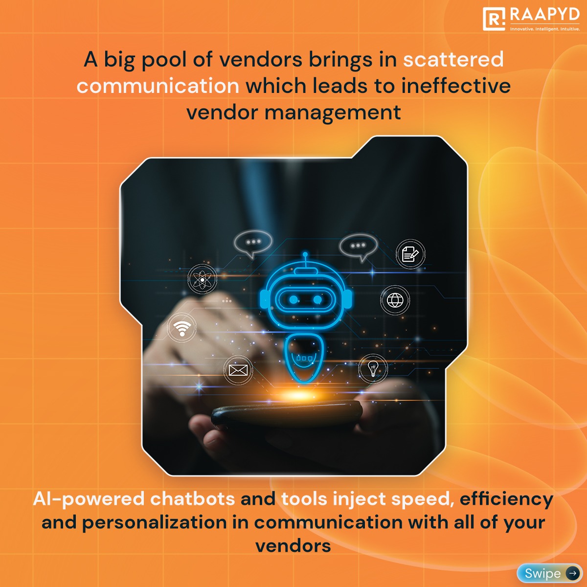 raapyd's tweet photo. If you’ve an AI-empowered Vendor Management System (VMS), you can relish the advantage of having a large number of vendors enriching your supply-chains. 

Let’s explore further… https://t.co/D39y5wSxJq

#VendorManagementSystem #VendorOnboarding #ProcurementTech #Automation https://t.co/e1G7q86dna