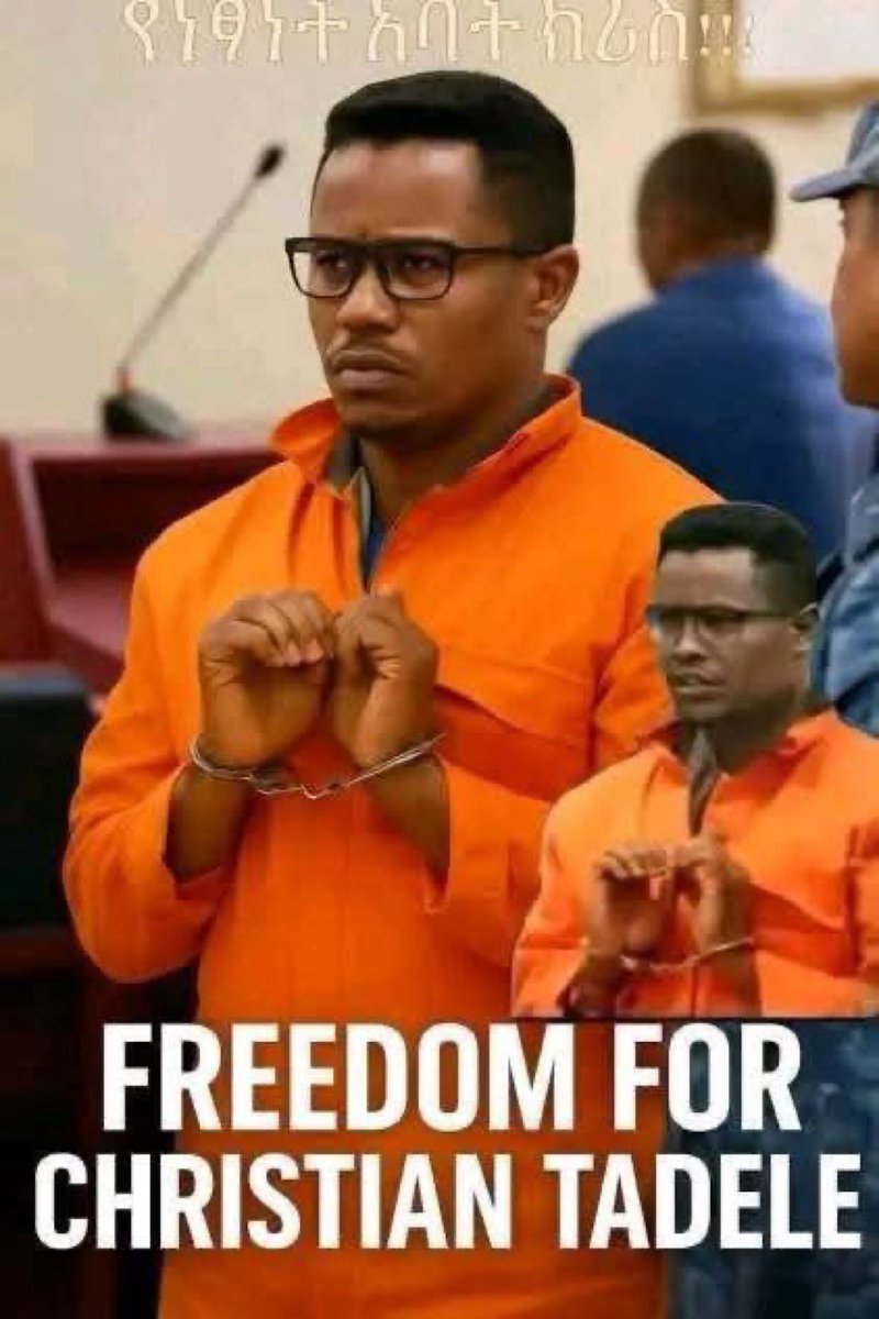 tsedalemaria's tweet image. Christian Tadele’s case exposes the dangerous power of a government that fears truth. #SaveChristianTadele #FreeChristianTadele #UrgentMedicalCare #Ethiopia @GermanyDiplo @Bundeskanzler @GiorgiaMeloni @ItalyMFA @CNNAfrica