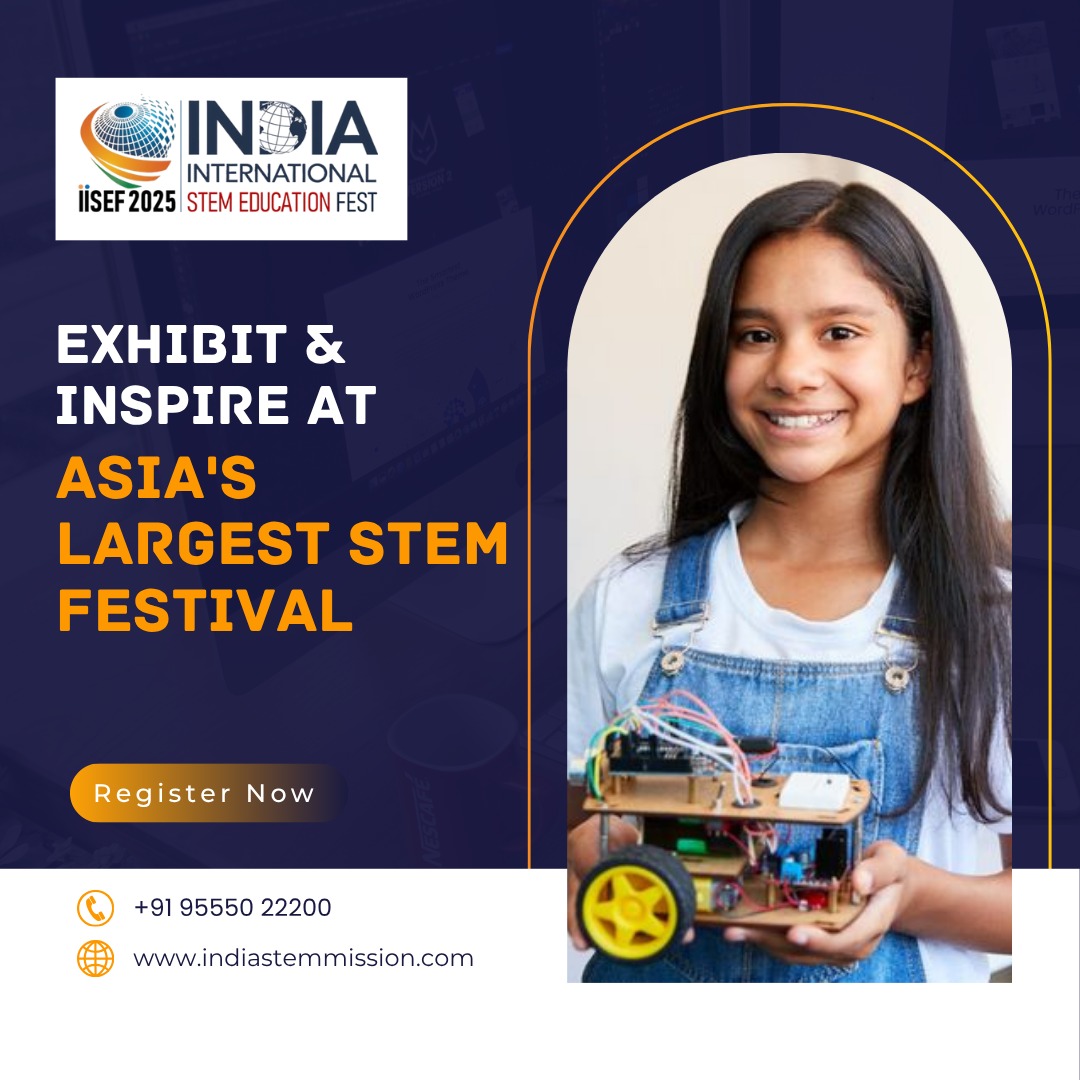 stem_mission's tweet photo. Innovation, Creativity &amp; Future-Ready Learning – All at IISEF!
Global exhibitors
Hands-on showcases
Inspiring discussions
Asia’s biggest stage for STEM is here – don’t miss it!
👉 Register: https://t.co/Yz2f0ZGsBq
📲 +91-9555022200 | +91-9818109461
#IISEF #FutureOfEducation https://t.co/QKl5yxwhAc