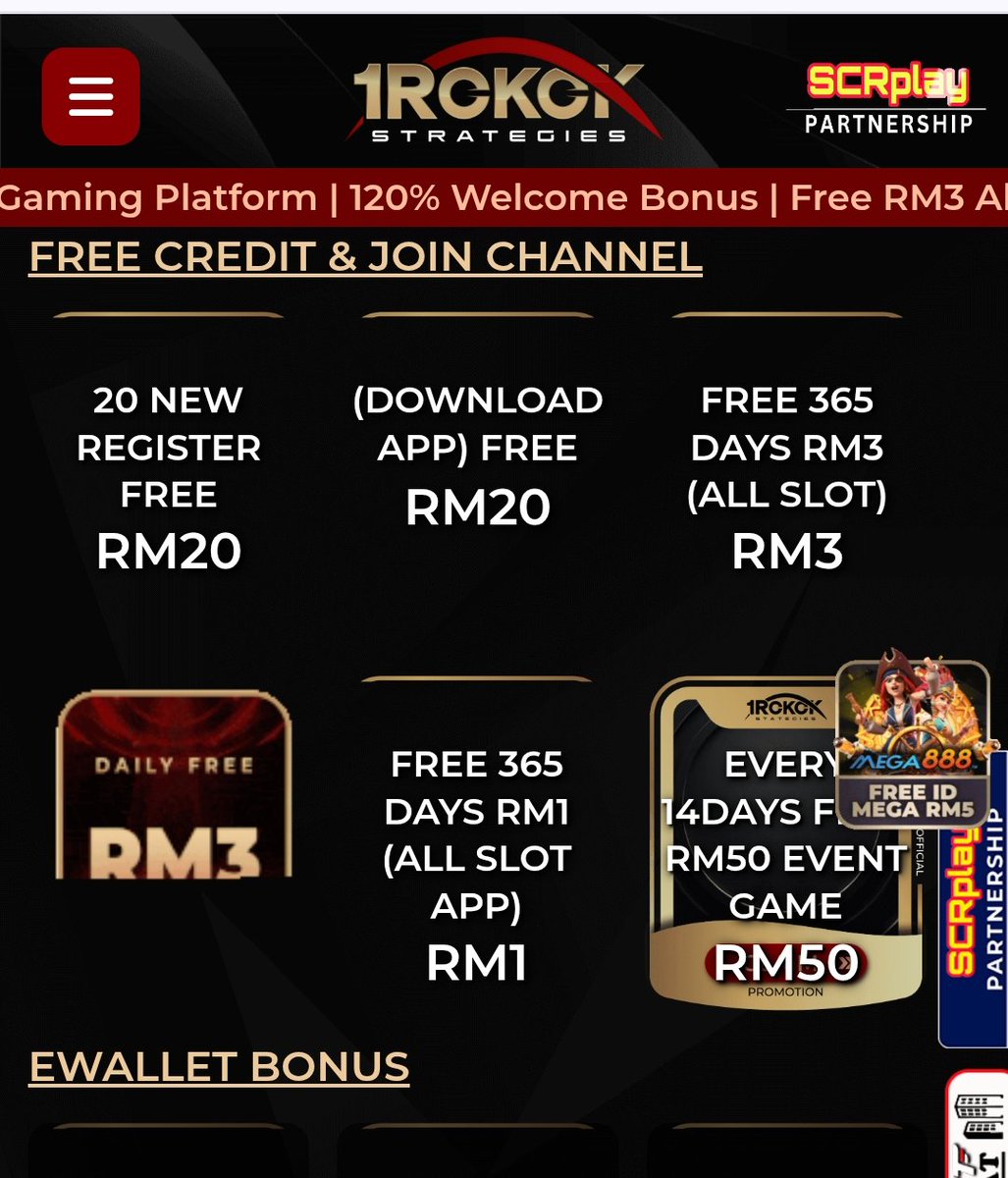 MuhammadHa181's tweet image. New register rm20 no deposit 1rokok.org/RF35210A187