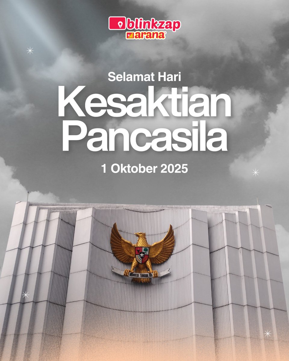 blinkzap's tweet image. Selamat Hari Kesaktian Pancasila, jayalah Indonesiaku sepanjang masa.