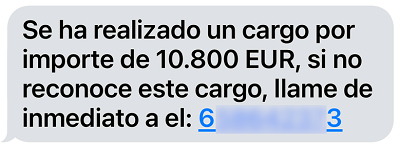guardiacivil's tweet photo. ⚠️#AVISO‼️ Detectada una campaña de envío de SMS fraudulentos que suplanta a entidades bancarias solicitando que les llames.

🤑 #NoPiques, su objetivo es alertarte de que se va a realizar una transferencia y si no reconoces el movimiento llames a un número de teléfono, en el que te indican que debes transferir tus fondos a una “cuenta de respaldo de seguridad” para hacerse con tu dinero. Es #smishing👇

🔗https://t.co/apcf09h49e

ℹ️ @INCIBE @osiseguridad