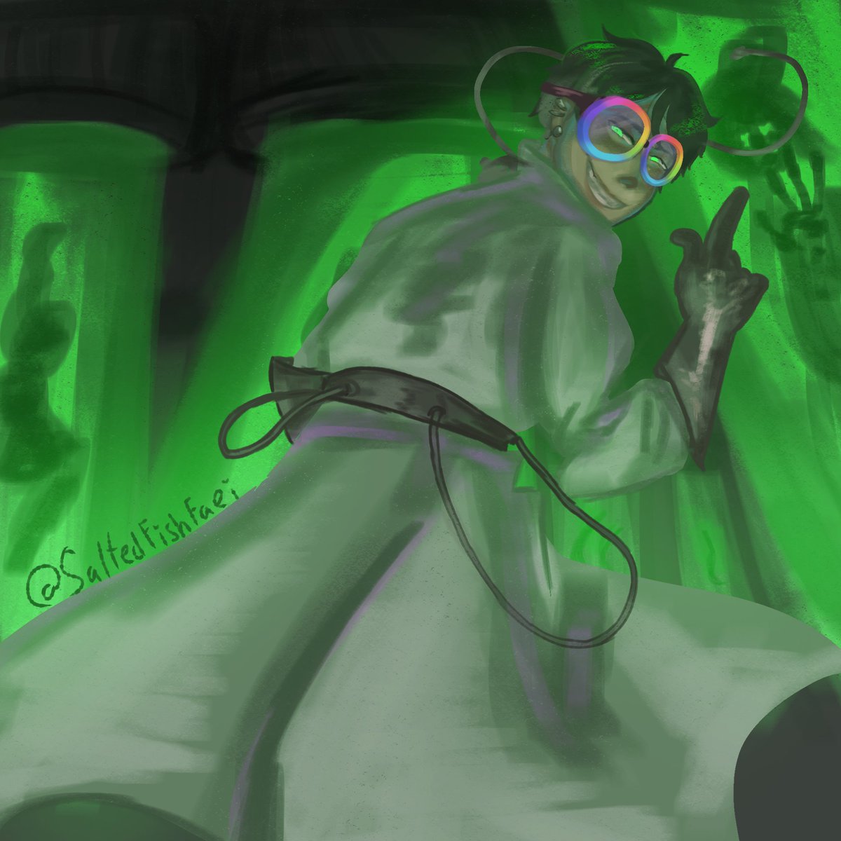 MACTOBER DAY 1: Mad Scientist Au
Was planning on doing drawtober but I saw <a href="/yukasorinn/">Sorin | C💜MMS CLOSED |</a>'s post on tt
I'm try to finish the whole month through the power of simping and gooning
AU owner : crackingmac on tiktok (I can't find their Twitter)
#dateeverything #mactober #mac