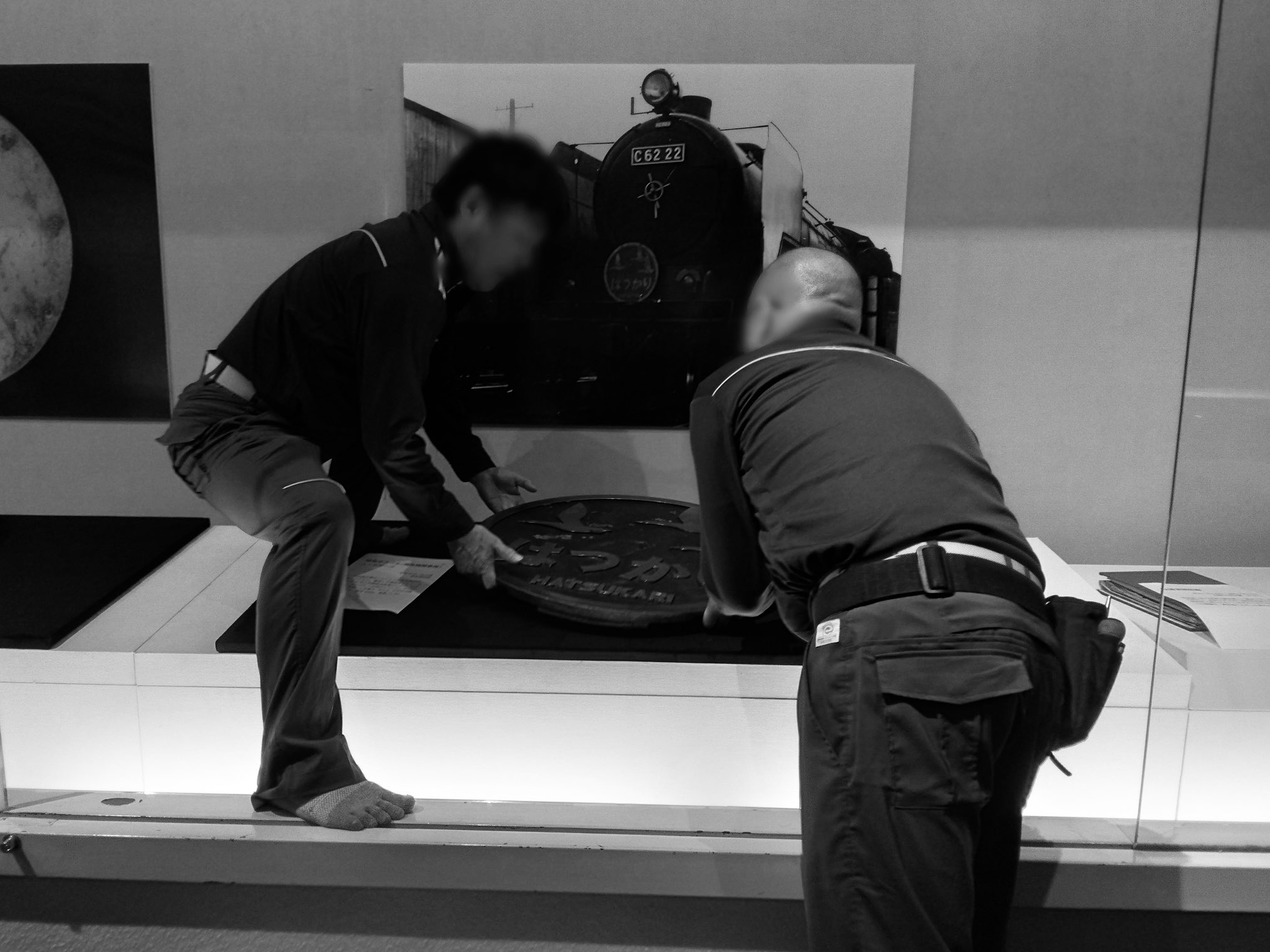 極希少 1960年頃 国鉄◆特大総真鍮製「動輪マーク」ヘッドマーク/駅舎内展示物 ヘッドマークを寄贈していただきました | お知らせ | 碓氷峠鉄道