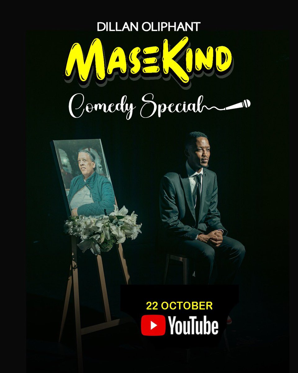 dillanoliphant's tweet photo. This one is personal and a little heavy…on the jokes.

My new comedy special, premieres on the 22nd October on YouTube.

Save the date! https://t.co/p39fq54YTF