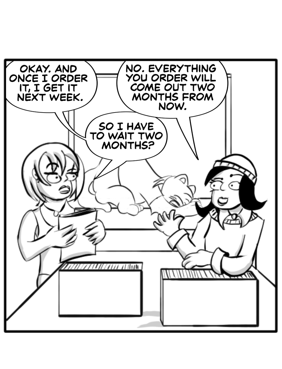 expatNERD's tweet photo. The Pull-List

Or how we dissuade people from getting into comics.

#comics #pulllist #webcomic https://t.co/mXUZ6ea8Mo