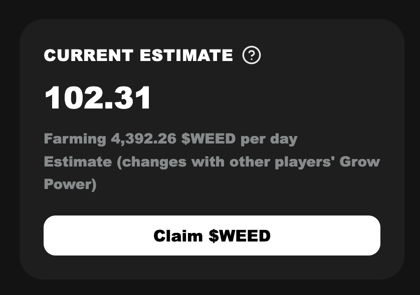 letsfknbetonit's tweet photo. 4 out of 8 farms I now own on https://t.co/zenjDwACgR 

Printing more than 10k+ $WEED/day ~ $3k/day passive income

It's really easy to set it up, basic mathematics👇 https://t.co/X7tyeFLhPv