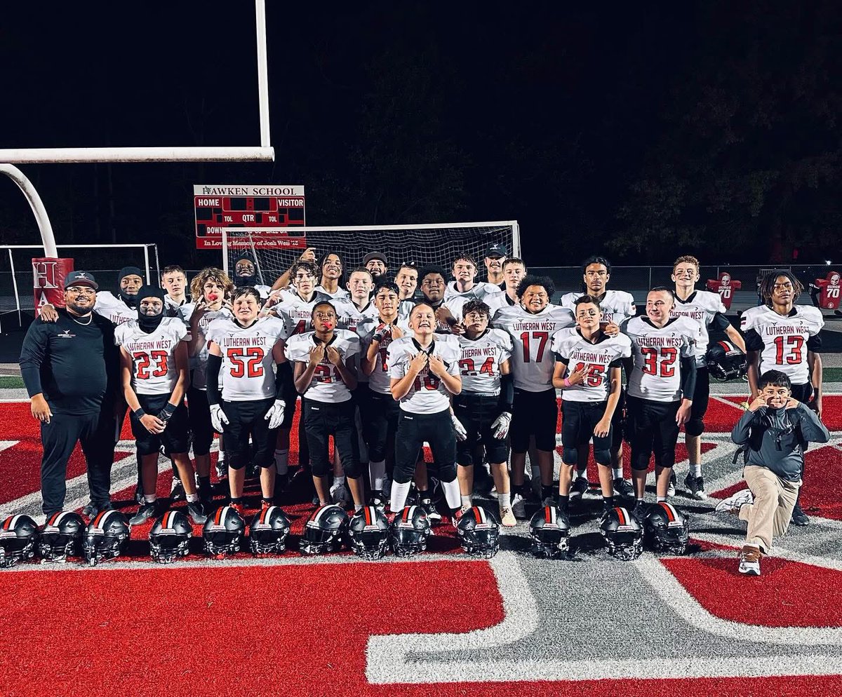 LW_Athletics's tweet photo. Middle School Football defeats Hawken in season finale!

#GoWest | #Longhorns https://t.co/dWJurKmyQu