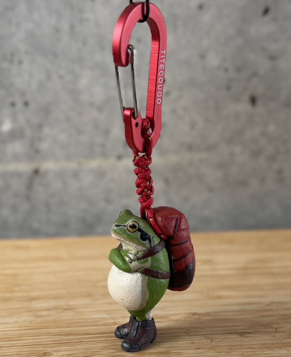 無事カエルストラップ