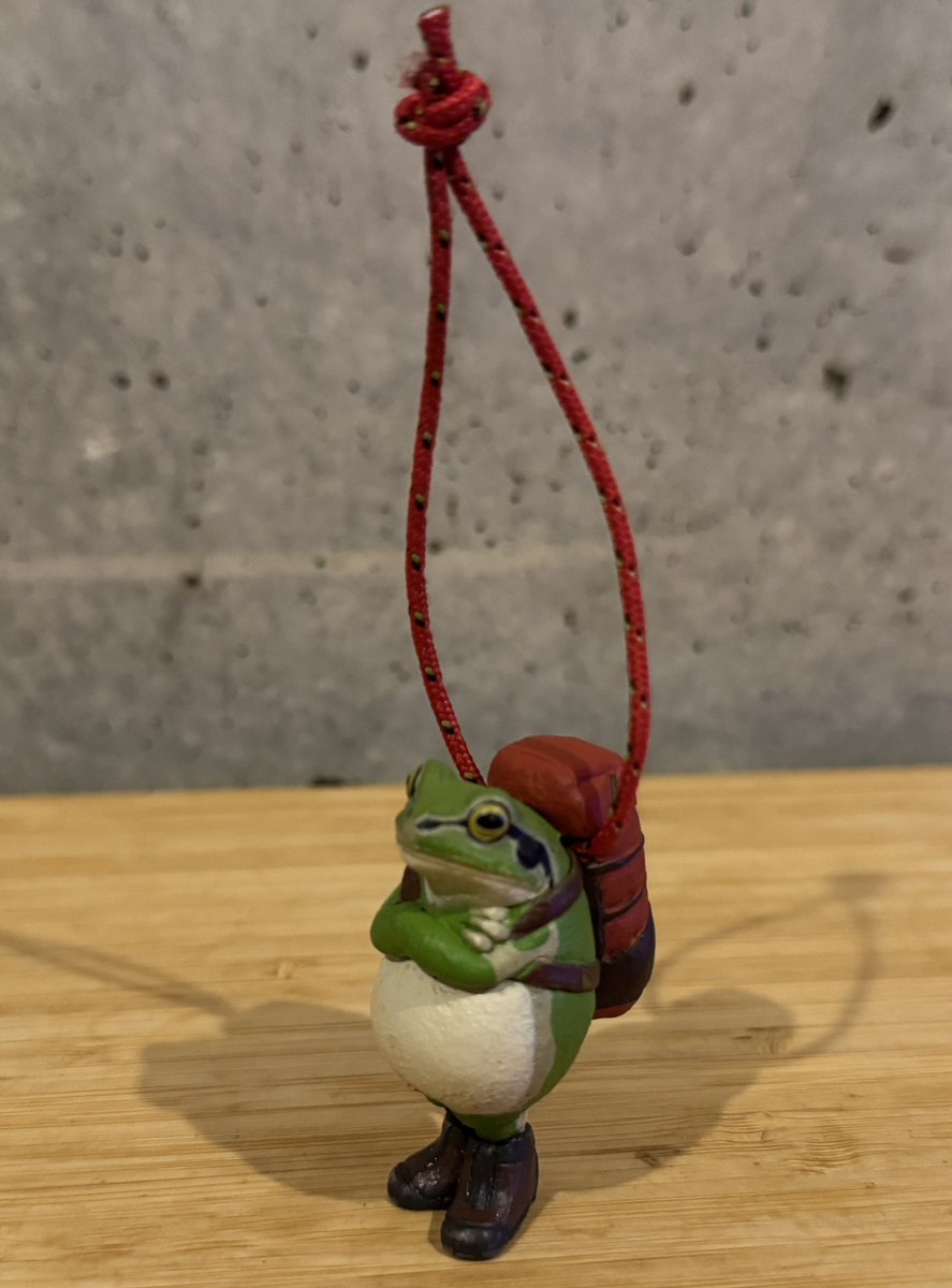 無事カエルストラップ