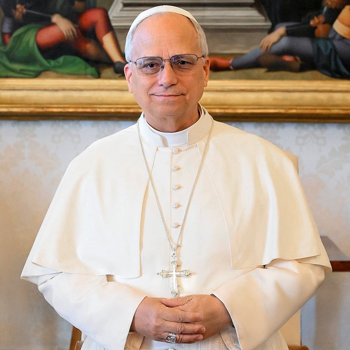 DisavowTrump20's tweet photo. 🚨NEW: Pope Leo calls out the GOP's immigration policy: “Someone who says I am against abortion but I am in agreement with the inhuman treatment of immigrants in the United States, I don't know if that's pro-life.”

RETWEET to thank @Pontifex for standing up for human rights! https://t.co/RNo6x9ElHf