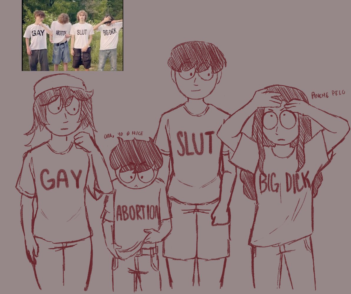 La familia González 🗣

Me da risa ver el primer dibujo, necesito hacerle un rework más decente, más lindo, ya tiene su tiempito 💘

#SouthPark #SouthParkOc #originalcharacters