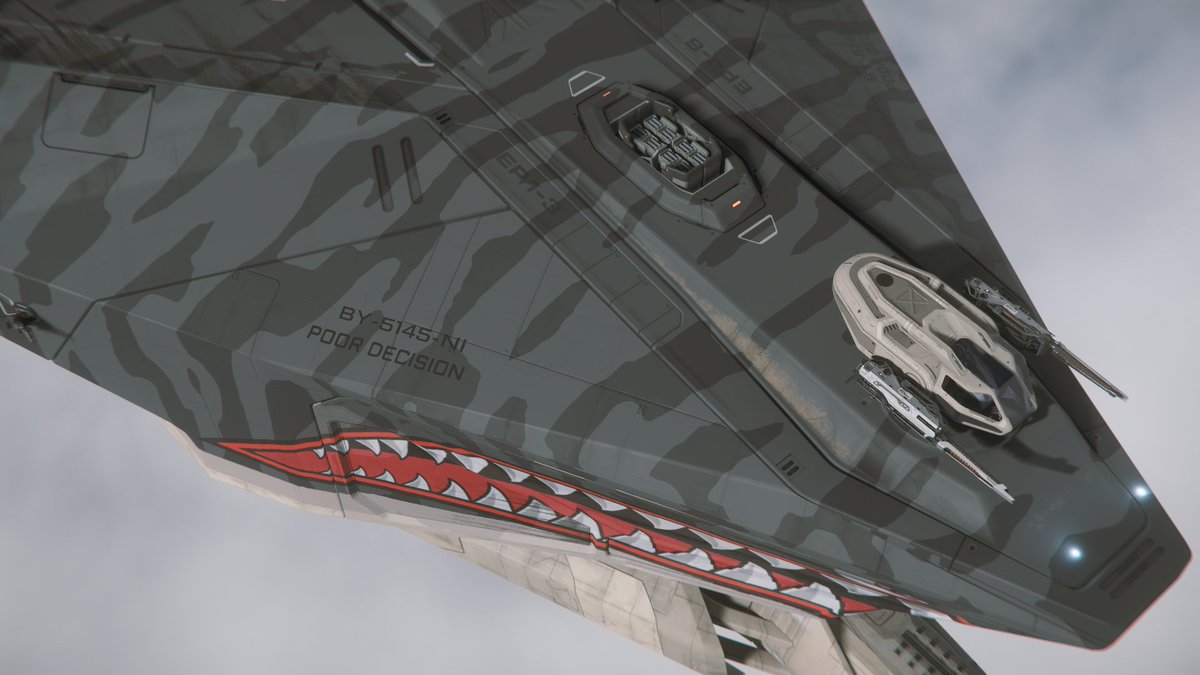 Every now and then cruising in Star Citizen I get a gorgeous shot. Also, didn't realize they finally put the ship names on the Idris, so that's neat.