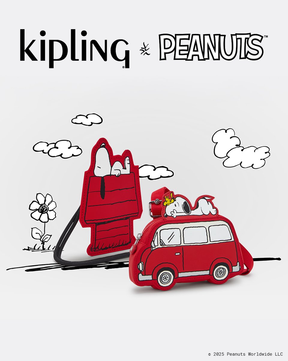 KiplingJapan's tweet photo. kiplingとスヌーピーのコラボレーションアイテム 本日発売★
https://t.co/U2HPeMpJ2t https://t.co/ajCYfcLMys