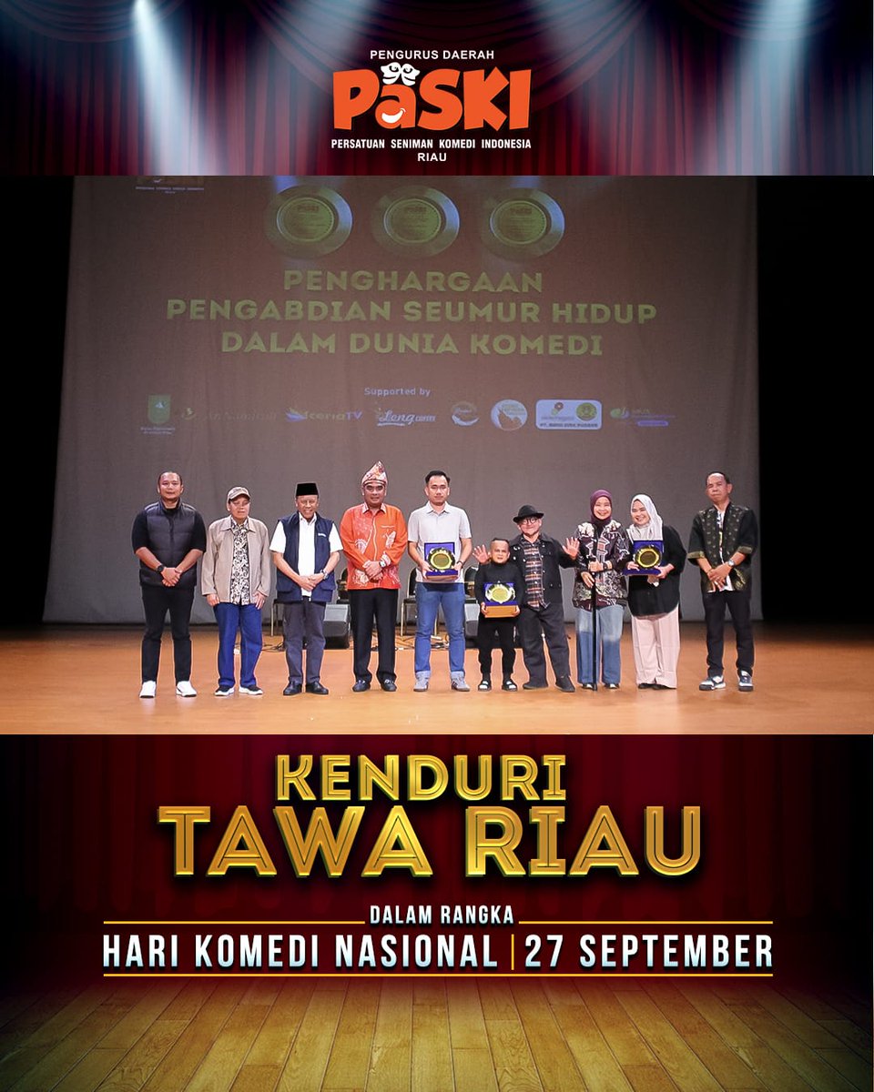 Paskiofficial's tweet photo. Dalam rangka #harikomedinasional #PaskiRiau mengadakan #kenduritawariau https://t.co/6Z6Ecqit72