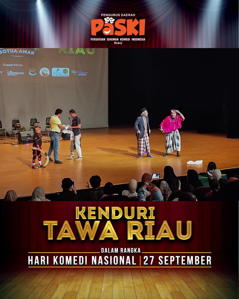 Dalam rangka #harikomedinasional #PaskiRiau mengadakan #kenduritawariau