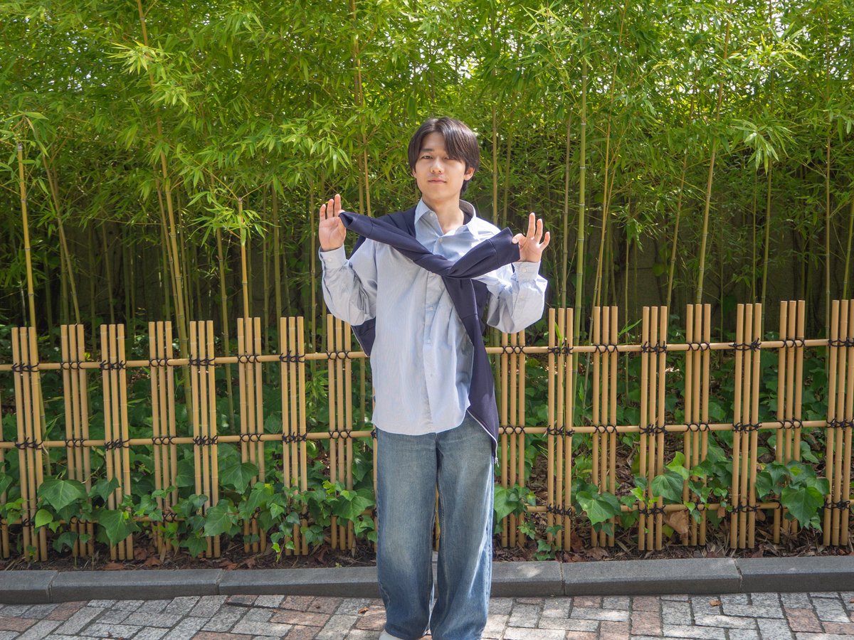 Takuma_pepper's tweet photo. ユニクロCのシャツお気に入り https://t.co/EF7DDb1Wuk