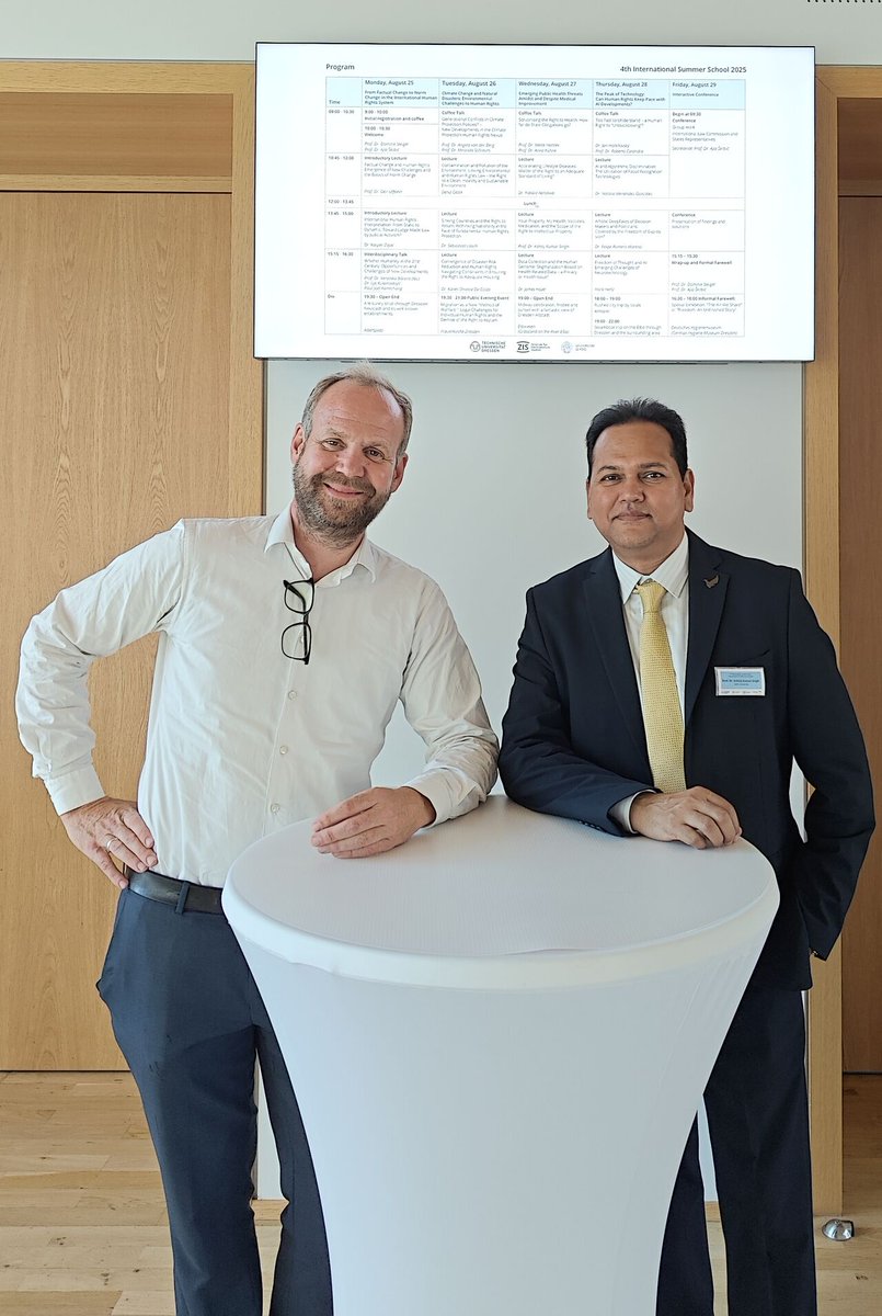 clcdu's tweet photo. Leipzig University, Germany. He delivered the lecture titled “Your Property, My Health: Vaccines, Medication, and the Scope of the Right to Intellectual Property” on 27th August 2025 at Dresden, Germany. 
2/2 https://t.co/4vixjkhHb4