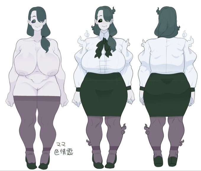 これは頓挫したエロCG集用のキャラ表 