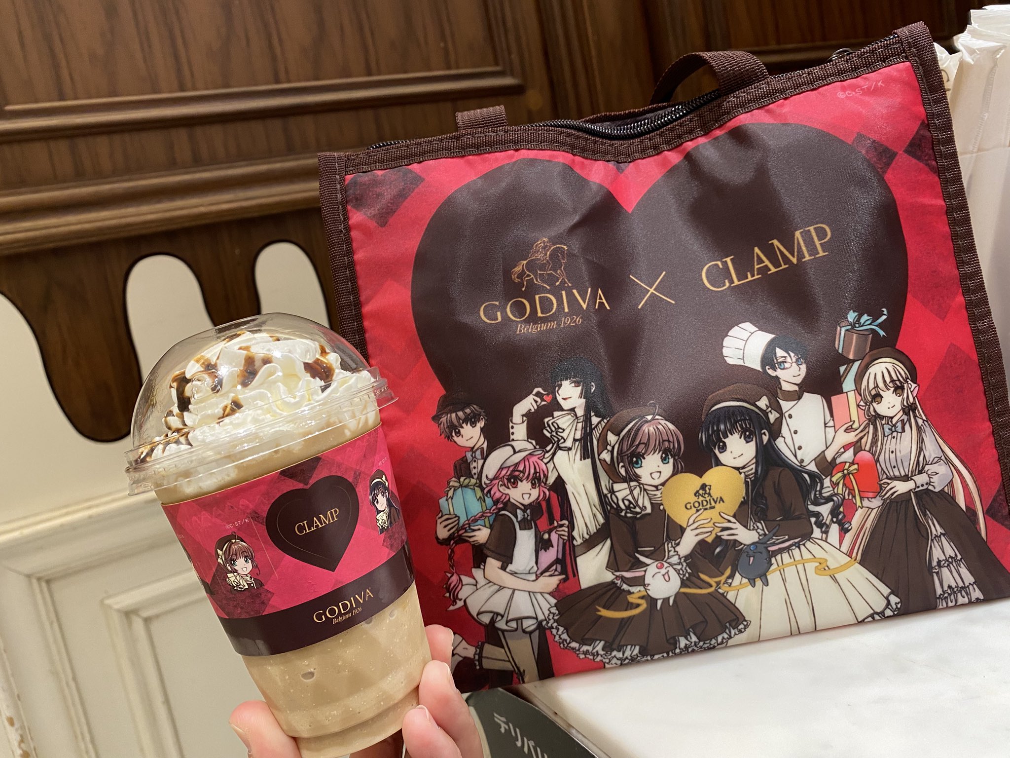 GODIVA × CLAMP コラボ タンブラー 首藤|OT🎗 on X: 