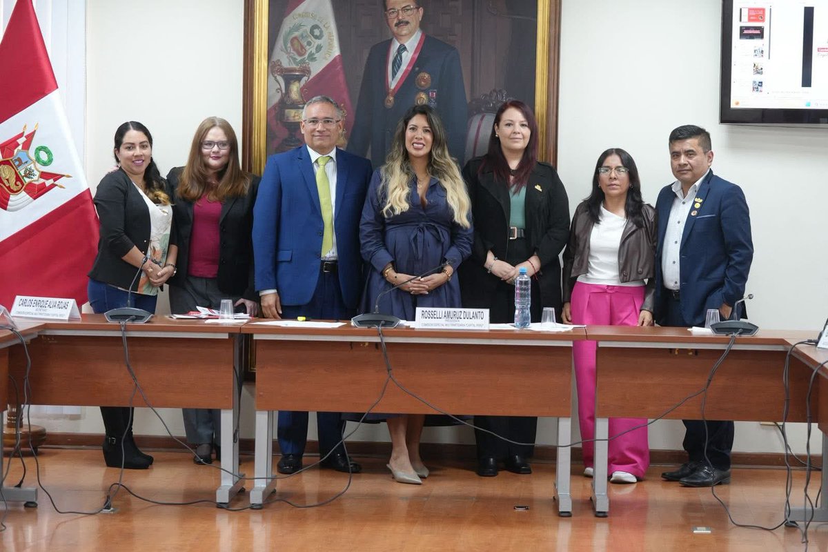 Comisión Especial Multipartidaria Capital Perú tweet media
