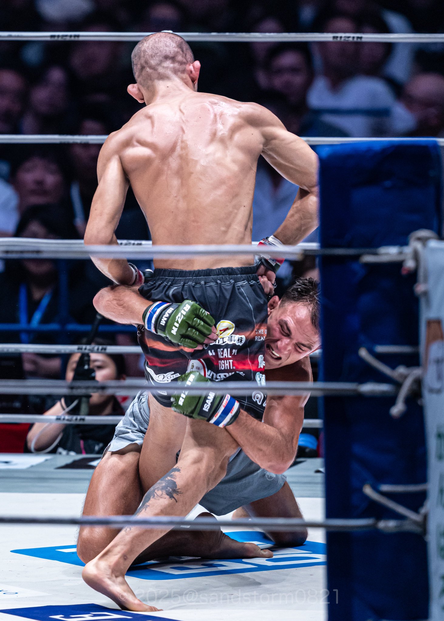 MMAグローブ　ダニー・サバテロ RIZIN51 RIZIN51 ダニー・サバテロ 勝利🔥 技術の詰まった大接戦🔥 第8