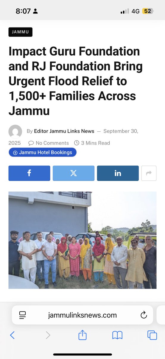 ajaykhajuria3's tweet image. 𝟭𝟱𝟬𝟬 𝗳𝗮𝗺𝗶𝗹𝗶𝗲𝘀. 𝟰 𝗱𝗶𝘀𝘁𝗿𝗶𝗰𝘁𝘀. 𝗢𝗻𝗲 𝗺𝗶𝘀𝘀𝗶𝗼𝗻.

𝗧𝗵𝗶𝘀 𝘄𝗮𝘀 𝗻𝗼𝘁𝗵𝗶𝗻𝗴 𝗹𝗲𝘀𝘀 𝘁𝗵𝗮𝗻 𝗮 𝗵𝘂𝗿𝗿𝗶𝗰𝗮𝗻𝗲 𝘁𝗮𝘀𝗸.

When Impact Guru Foundation and Varun Beverages first decided to distribute relief to 1,500 families across four flood-hit…