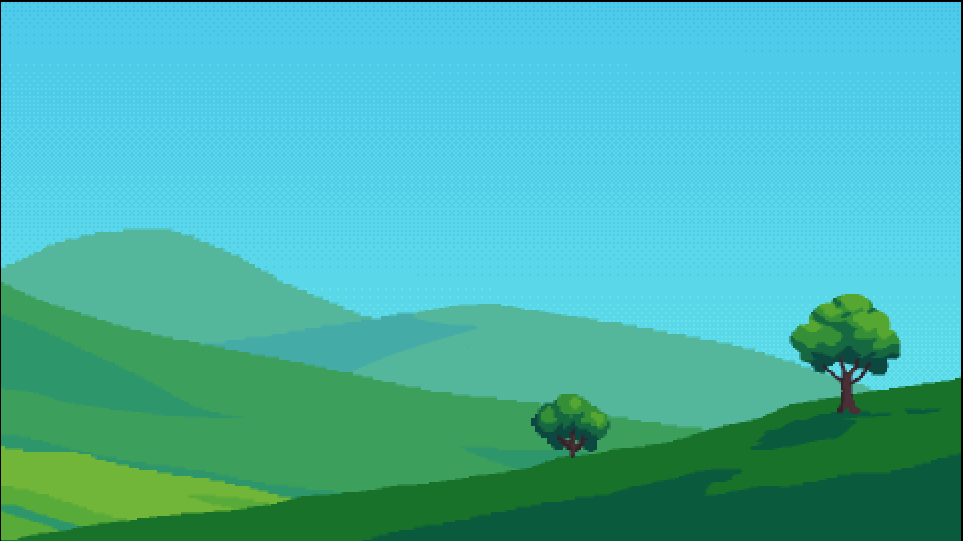 Zappydos2's tweet image. stay awhile :) #pixelart #landscape #practice