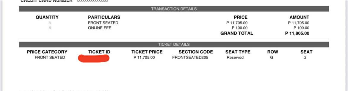 bleuxcart's tweet photo. Hi, selling my Bbh reverie tix in mnl 
Front Seated 205 G2
RSF: Conflict Schedule. 
Price: P11,800.00
Dm me for sure buyer only 
Can do meet up (kindly dm me) 
Loc: Batangas City https://t.co/3ivfijTdHR