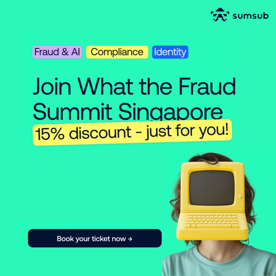 Get ready for a day full of insights! Join @sumsubcom for keynotes, panels, and debates on fraud prevention, AI, crypto, compliance, and digital identity. Secure your spot now and save 15%!  bit.ly/4nyCqJ3 
#Fintech #Event #WTF2025