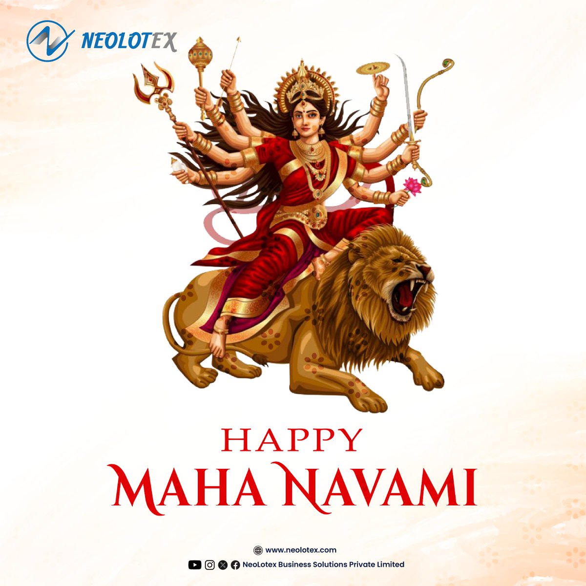 neolotex's tweet photo. 🌟 Happy Dussehra! 🌟
May this day bring light, positivity &amp; new beginnings. Let’s celebrate the triumph of good over evil with joy, courage &amp; togetherness. 🪔✨
Wishing you happiness, prosperity &amp; festive cheer from all of us at NeoLotex! 🎉💛

#HappyDussehra #FestiveVibes https://t.co/V0XbY6sjlA