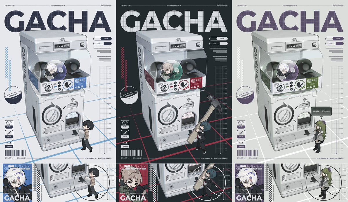 #RT #커미션 #Commission
~있어봐 내가 꺼내줄게!!!(못꺼내줄수도 있음)~
🕹️캡슐 토이 타입 :: 2인 5.0🕹️

무컨펌으로 진행되는 2인 MD 고정틀 입니다! 새해가 밝으면 RT해주신 한분 추첨하여 작업해드립니다~
 
Info👉posty.pe/ov9j44
신청은 이쪽으로👉 open.kakao.com/o/sHbXfISh