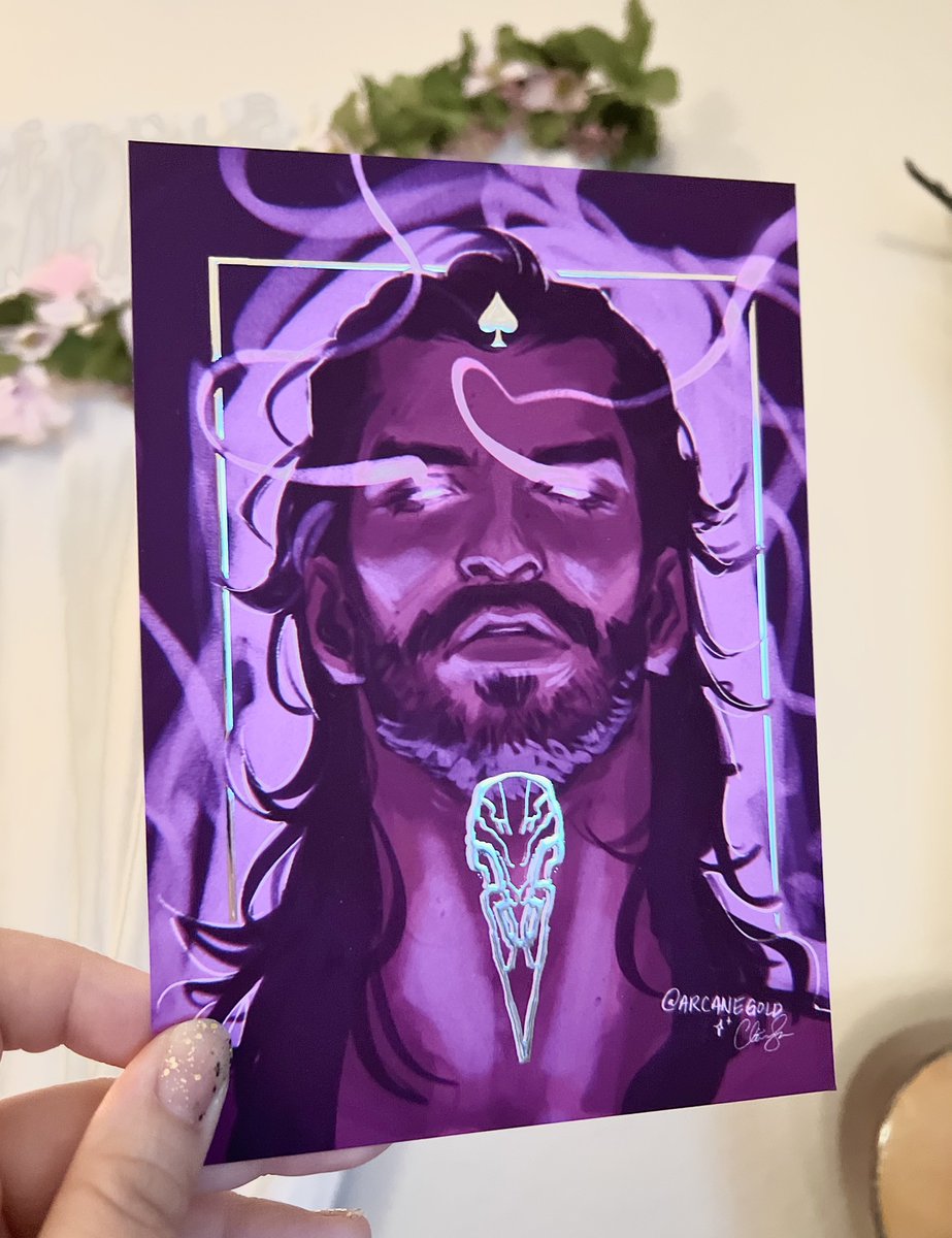 THE DRAGON AGE SUITE
♥️♣️♦️♠️

these foil prints are going live in one hour!!! check back at midnight est!!!!