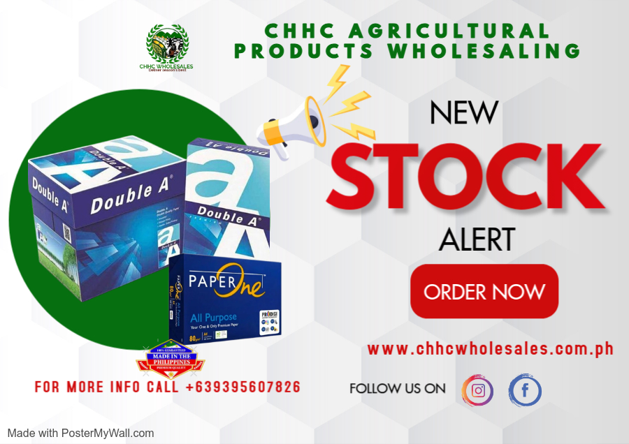 chhcwholesales's tweet image. Elevate your print standards with CHHC Premium Papers — engineered for jam-free performance, crisp text, and vibrant color reproduction. Discover unmatched quality at chhcwholesales.com.ph
#PremiumPaper #PrintQuality #OfficeEssentials #CHHC #BusinessSolutions