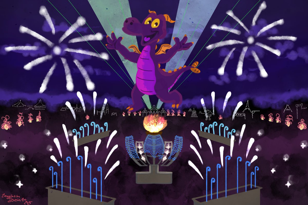 Pryorcal1's tweet photo. Last minute tribute drawing to IllumiNations Reflections of Earth at EPCOT.
Every Evening brings an Ending, Every Day becomes a Legacy... #fanart #Figment #IllumiNations #ReflectionsOfEarth https://t.co/llYhxmhOtL