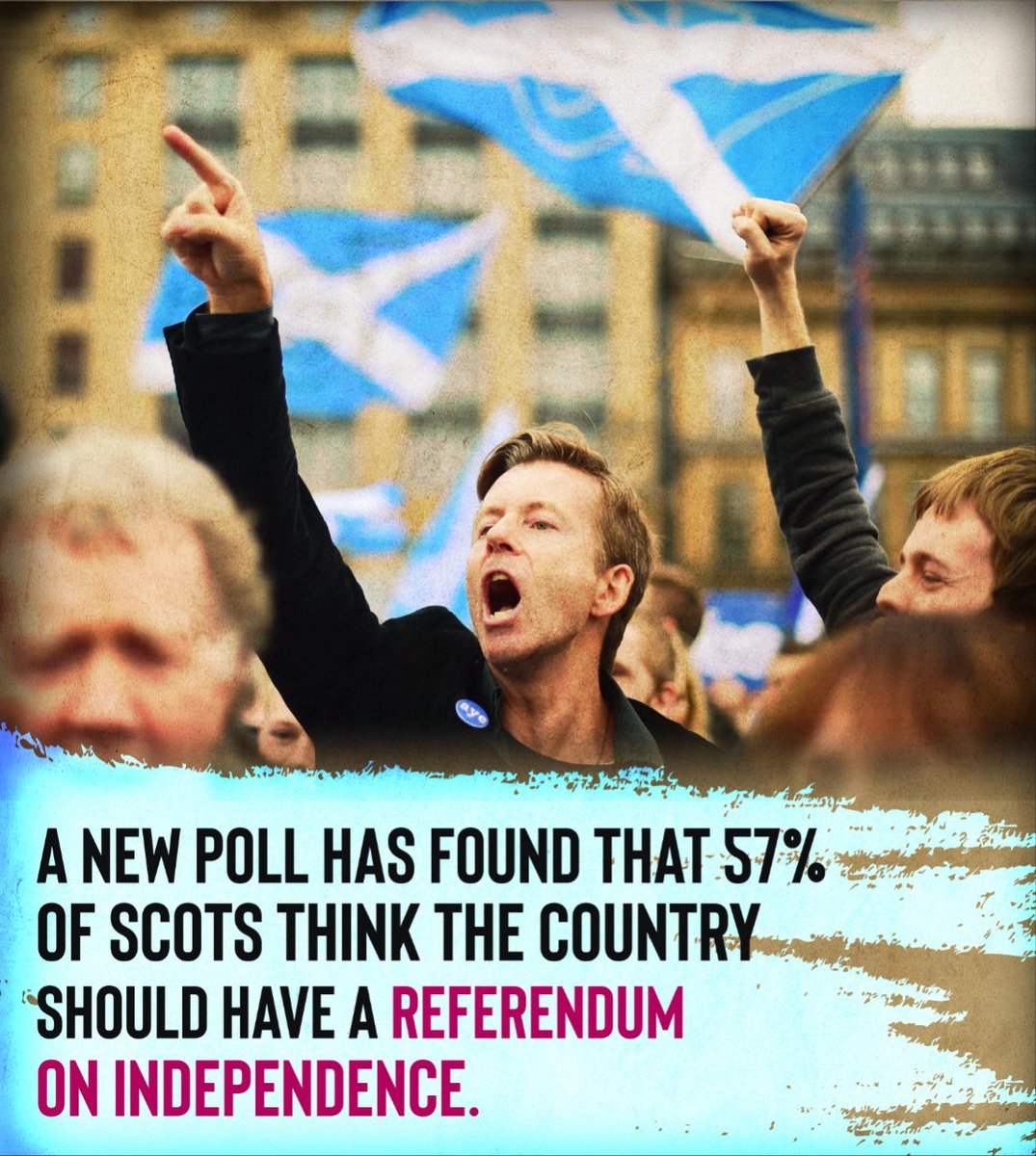 kelly18600's tweet image. 57% of Scots say it’s time for a referendum. Westminster hears it, ignores it, and hopes we’ll shut up. Newsflash: We won’t. Democracy isn’t theirs to grant — it’s ours to take. ✊ #ScottishIndependence #IndyRef